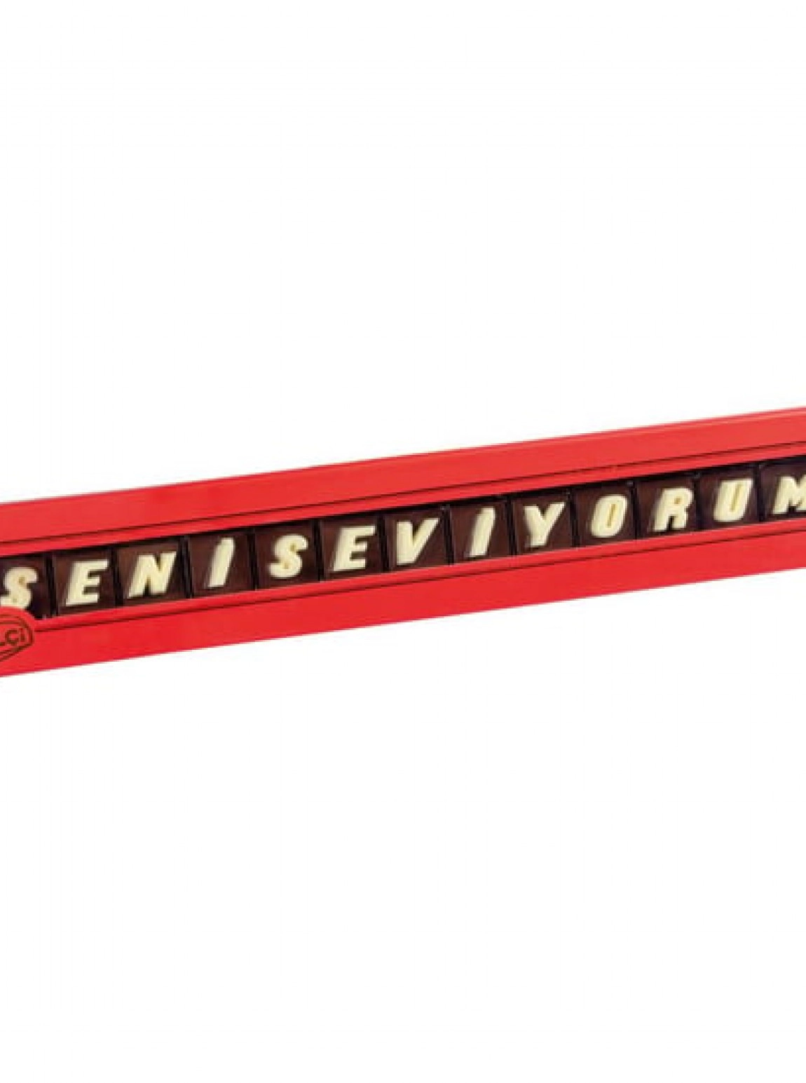Çikolata 06 Seni Seviyorum Yazılı